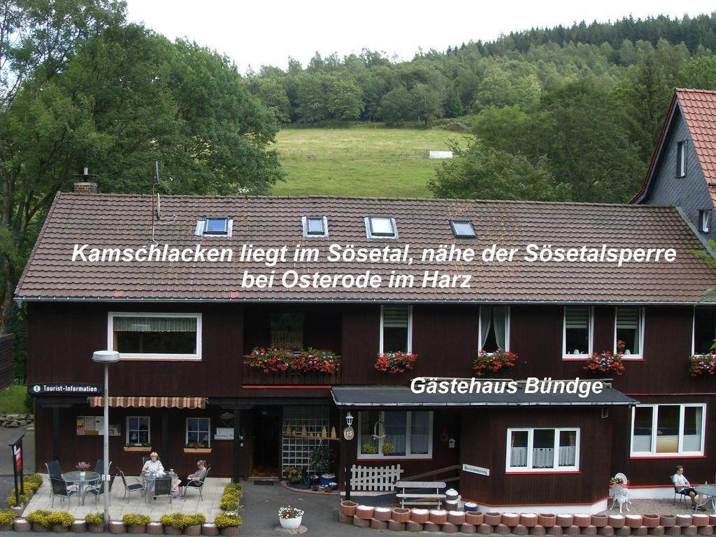 Gaestehaus Buendge Kamschlacken Eksteriør bilde