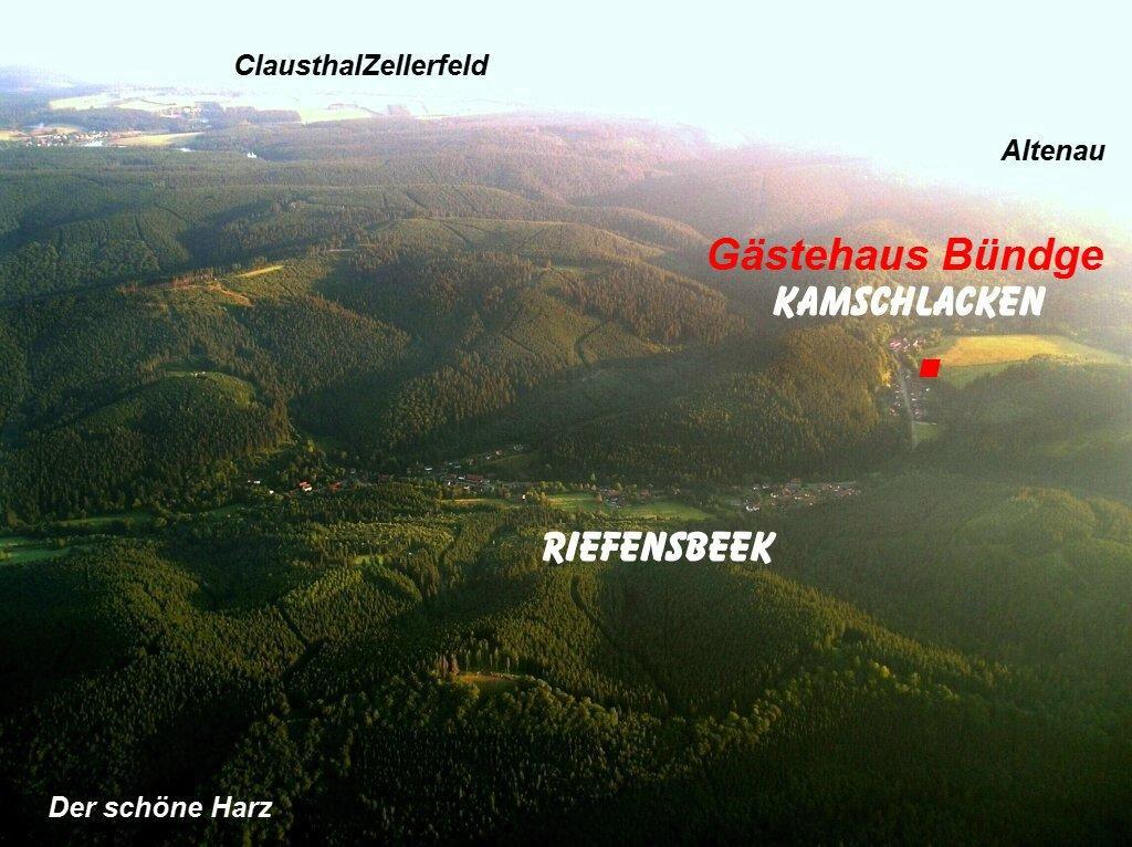Gaestehaus Buendge Kamschlacken Eksteriør bilde